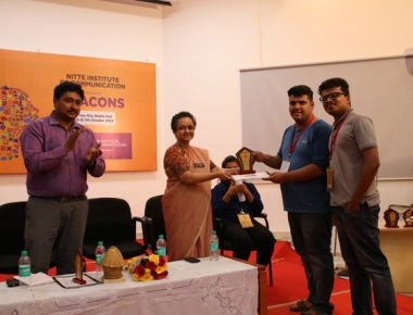 St Aloysius College emerges winner in national level quiz at ‘Beacons’ media fest