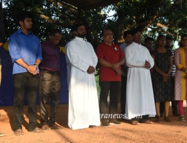 ICYM St. Paul Eastern Deanery, Puttur organizes votive offering procession on behalf of 9th Diocesan Youth Convention of Mangalore Diocese