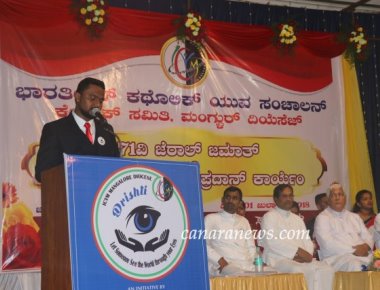 Jaison Periera, Shirthady elected as the President of ICYM Mangalore Diocese for the year 2018 - 19