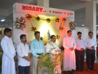 Sacred Heart of Jesus Church, Madanthyar organizes Rosary Exhibition and Night Vigil 
