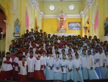Sacred Heart of Jesus Church Madanthyar celebrates Altar Children’s Feast