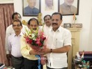 ಡಿ.ವಿ ಸದಾನಂದ ಗೌಡ ಅವರಿಗೆ ಅಭಿನಂದಿಸಿದ ಕೆ.ಸಿ ಶೆಟ್ಟಿ 