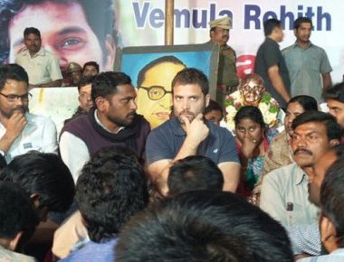 A young life full of dreams cut short, we owe to him; Rahul on hunger strike for Rohith Vemula