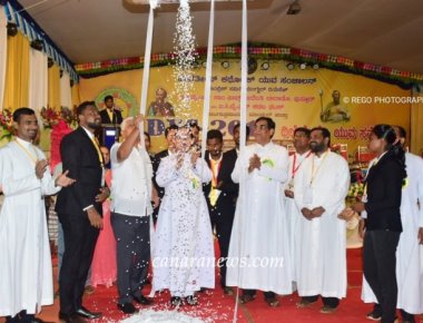 9th Diocesan Youth Convention of ICYM Mangalore Diocese inaugurated uniquely with a grandeur