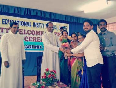  Inauguration of new academic year at Anugraha PU College