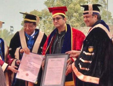 Prasoon Joshi Honored With Doctorate