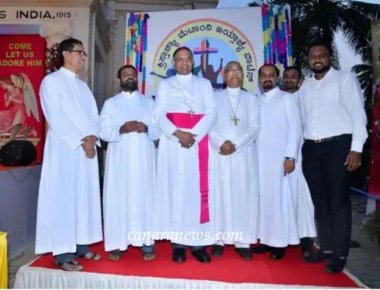 Rt. Rev Dr Peter Paul Saldanha - Bishop of Mangalore Diocese inaugurates the year 2019 as “Year of Youth” in Mangalore Diocese