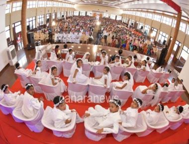 30 Angels received First Holy Communion at Sacred Heart Church, Madanthyar