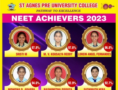 St Agnes PU College Excels in NEET/JEE & CET Exam