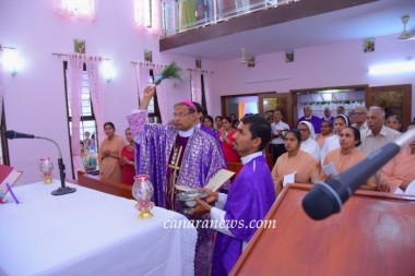 Blessing of the newly built home for the aged 'Sevanilaya' at Lower Bendore, Mangaluru
