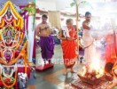 ದಹಿಸರ್‍ನ ಕಾಶೀ ಮಠದಲ್ಲಿ ಶಾಸ್ತ್ರೋಕ್ತವಾಗಿ ನೆರವೇರಿಸಲ್ಪಟ್ಟ  ವಾರ್ಷಿಕ ಲಕ್ಷ್ಮೀನಾರಾಯಣ ಹೃದಯ ಹವನ
