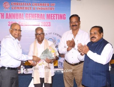  The Christian Chamber of Commerce & Industry held its 25th Annual General Meeting