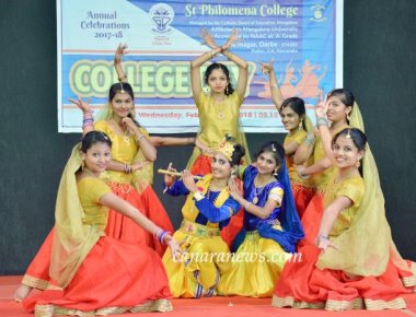 Annual Celebrations held at St Philomena College Puttur 