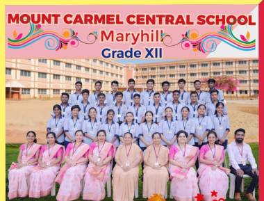 Mount Carmel Central School secures 100% Results in CBSE Grade XII 