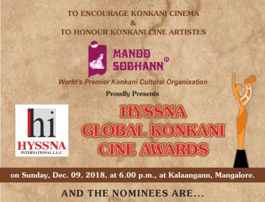 First Global Konkani Cine Awards.