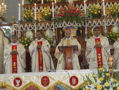 The Titular Feast of Our Lady of Miracles celebrated with devotion and fervor at Kallianpur