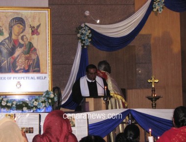 Special Programme Organized to Honour Icon of Mother of Perpetual Help