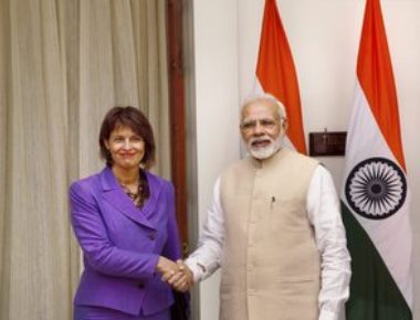 Modi, Swiss prez hold talks on bilateral, regional, global issues