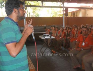 Prof Kishore briefs students on success in competitive exams