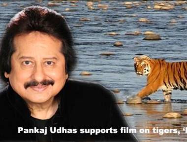  Singer Pankaj Udhas supports film on tigers 'Mission Tiger'