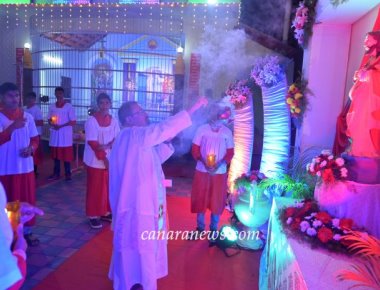 Sacred Heart of Jesus Church, Madanthyar celebrates Vespers Day