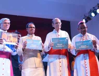  Chief Minister unveils coffee table book on 'Bhopal Archdiocese’