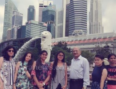 Singapore’s Charm Mesmerizes Alva’s MBA Students