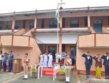 Independence Day Celebrated at St Philomena College Puttur