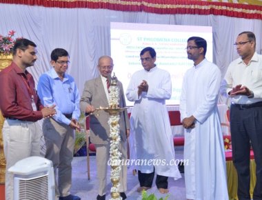 National Seminar on ‘E-Resources, Intellectual Property Rights and Plagiarism-Issues and Challenges’ held at St Philomena College Puttur