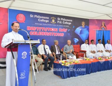 Institutions Day celebrated at St Philomena College Puttur