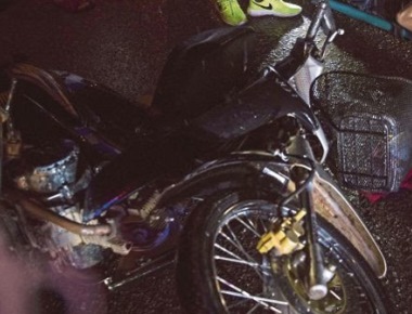 Pillion rider dies after bike hits stationary lorry