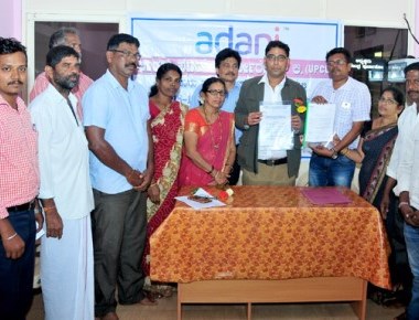 Adani UPCL gives grant worth Rs one crore to Palimar GP for development work