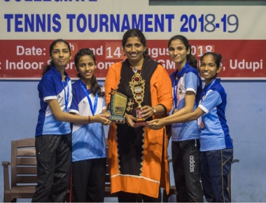 St Agnes College shines in table tennis, Yoga