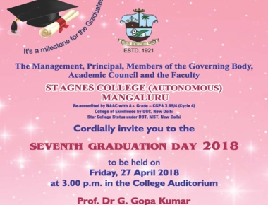 St Agnes College to hold 7th graduation day on Apr 27