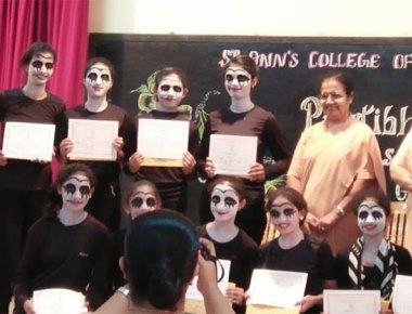 St Agnes School wins prizes in collage making, mime