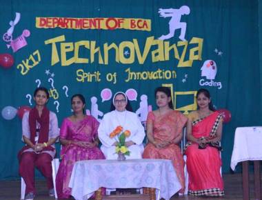 St Agnes College Computer Applications Department holds intra-departmental fest Technovan
