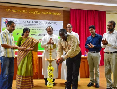 Int'l conference hosted by post graduate Business Administration dept of AIMIT