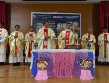 Nativity of Mother Mary celebrated at AIMIT campus