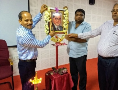 St Aloysius ITI celebrates 127th Ambedkar Jayanthi