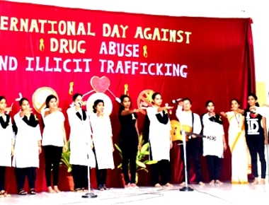  St Aloysius BEd College observes anti drug day