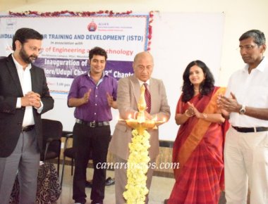 Indian Scoiety for Training and Development (ISTD) chapter inaugurated at Alva's Engineering College