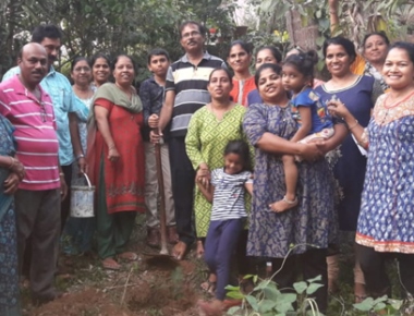 Jackfruit sapling planted in St Theresa parish as protection to environment