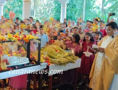 Monthi feast at infant Jesus shrine bikarnakatte