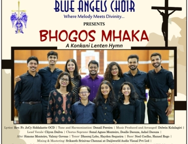  ‘Bhogos Mhaka’ a Konkani Lenten Hymn by Blue Angels Choir set to premiere on Mar 27