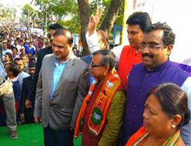 Another Congress MLA, others join BJP in Tripura