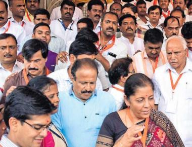 BJP state executive meeting ends, but rift continues