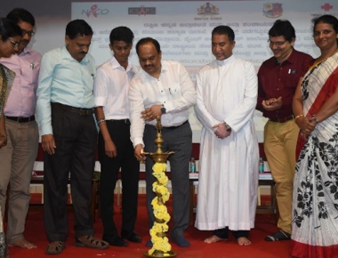 Blood donation, grouping camp hosted at St Aloysius College