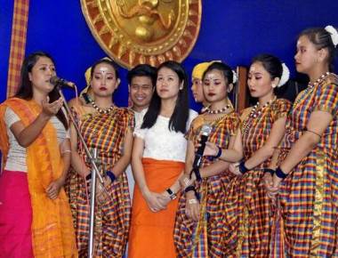 Alva’s students celebrate Sajibu Cheiraoba