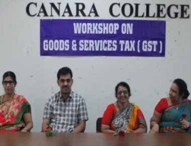 Canara College holds GST workshop