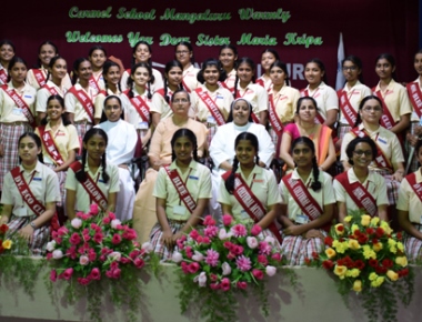 Carmel School holds investiture ceremony